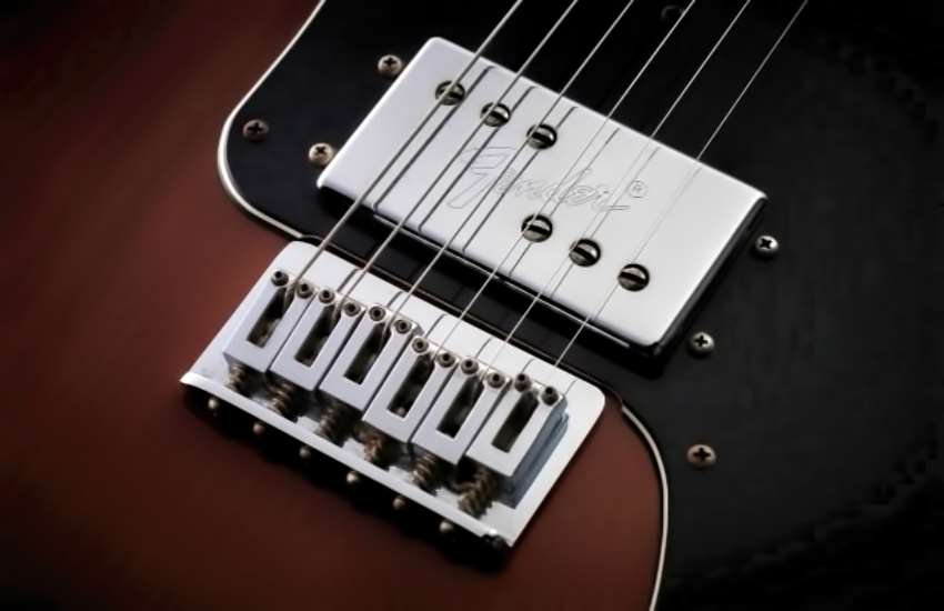 Ponte Fixa De Guitarra Elétrica - Guitarra de corpo sólido