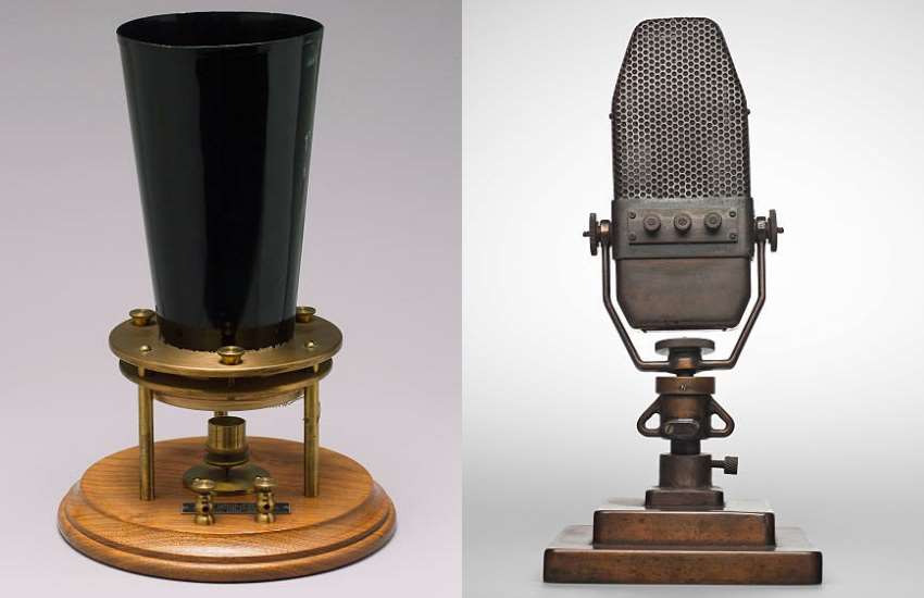 Primeiros microfones da história entre 1870 e 1930 - História da guitarra