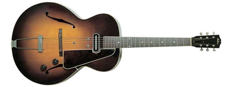 Guitarra Semi Acústica da Gibson ES-150 Em 1936 - Guitarra de corpo sólido